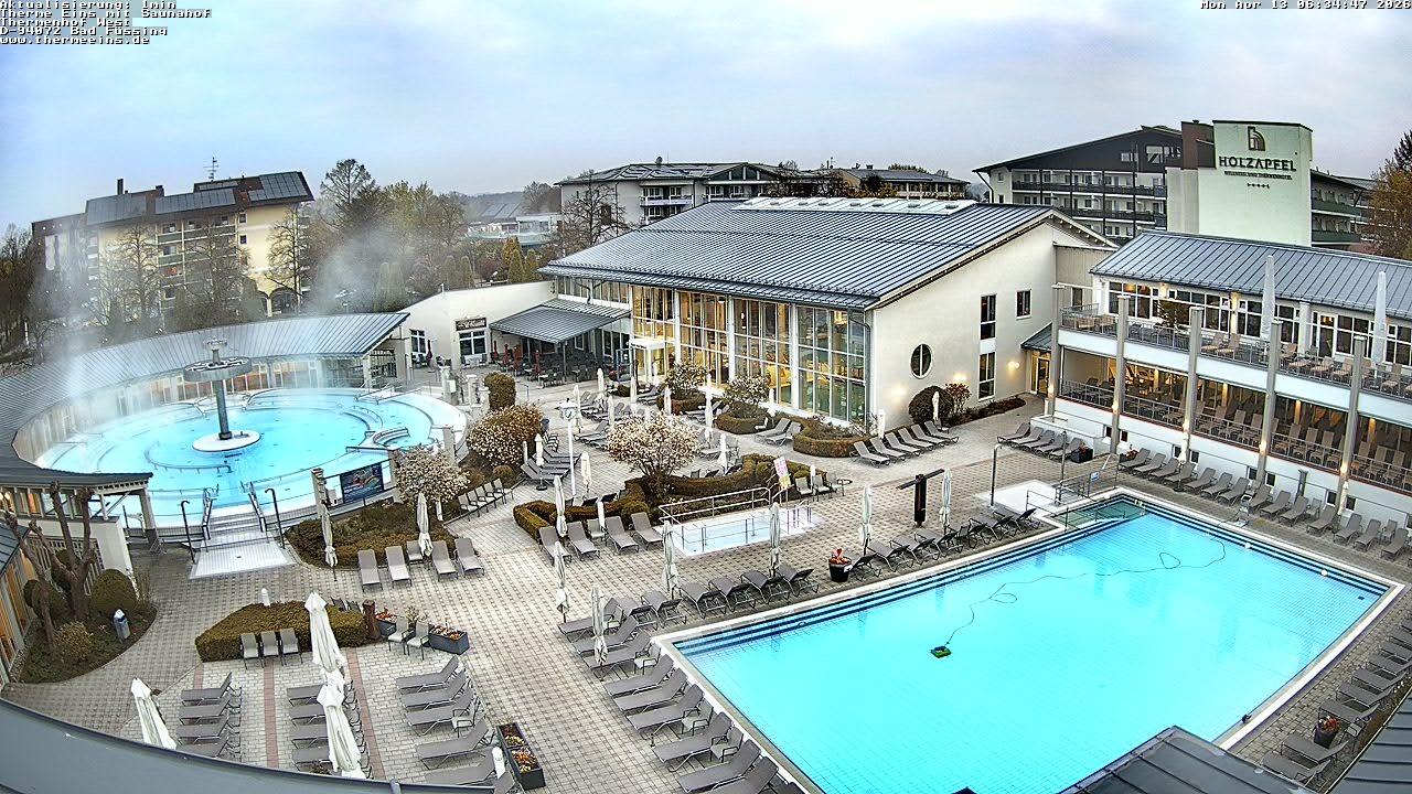 Archiv Foto Webcam Bad Füssing: Therme 1