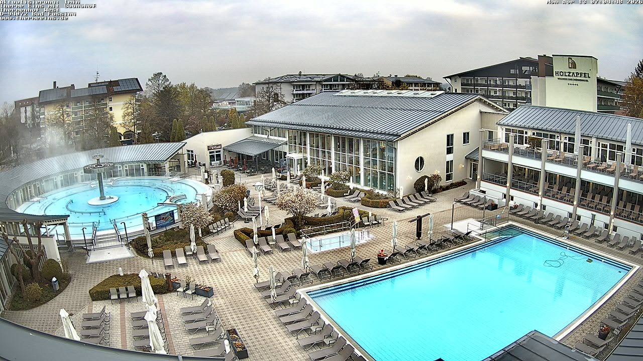 Archiv Foto Webcam Bad Füssing: Therme 1
