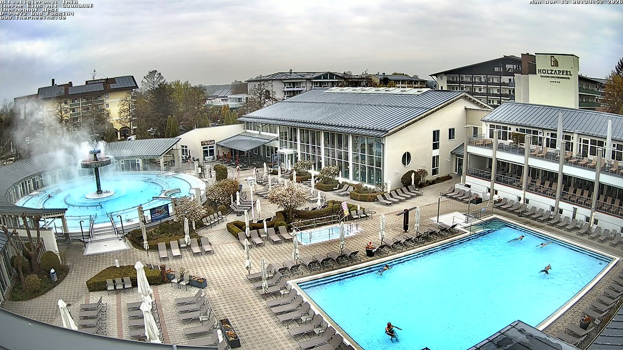 Archiv Foto Webcam Bad Füssing: Therme 1