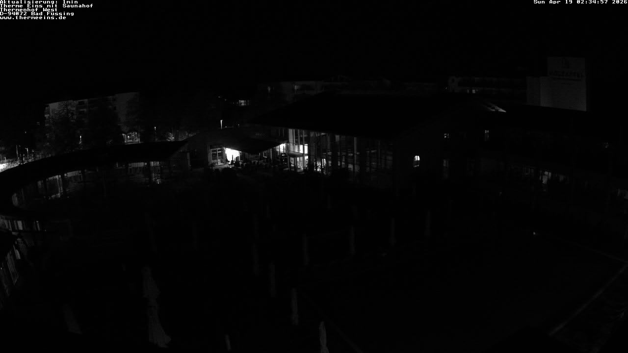 Archiv Foto Webcam Bad Füssing: Therme 1