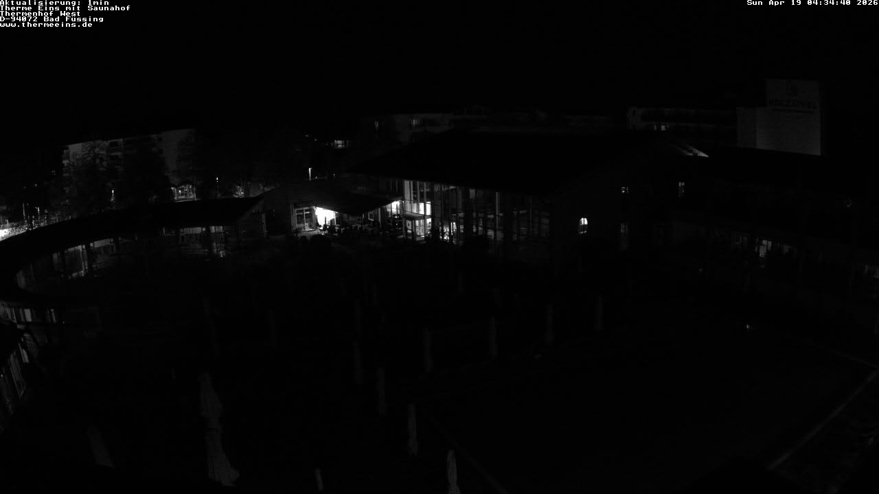 Archiv Foto Webcam Bad Füssing: Therme 1