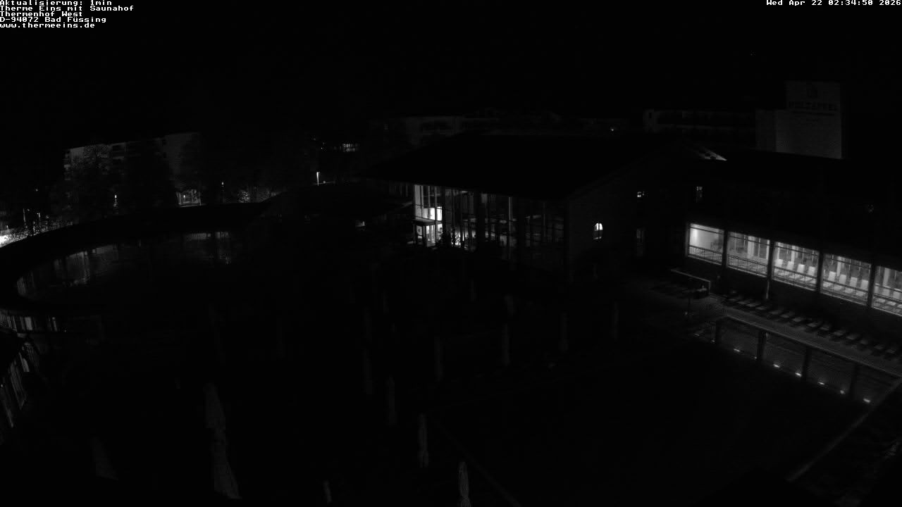 Archiv Foto Webcam Bad Füssing: Therme 1