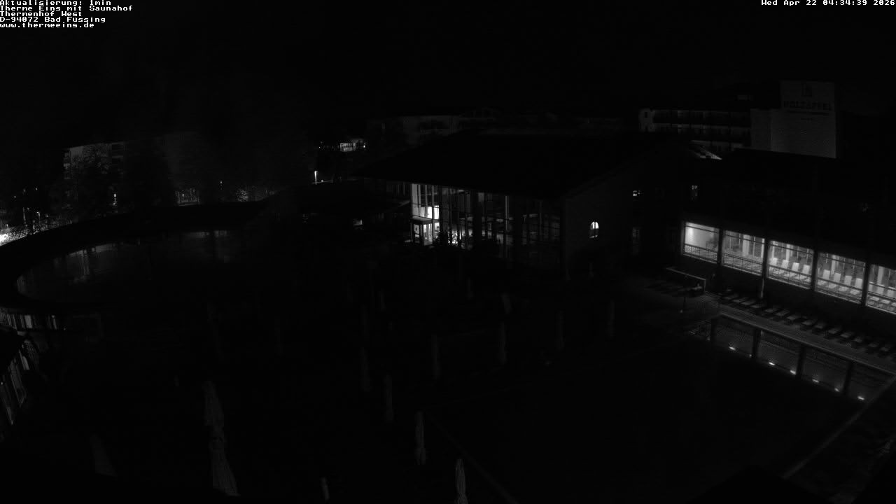 Archiv Foto Webcam Bad Füssing: Therme 1