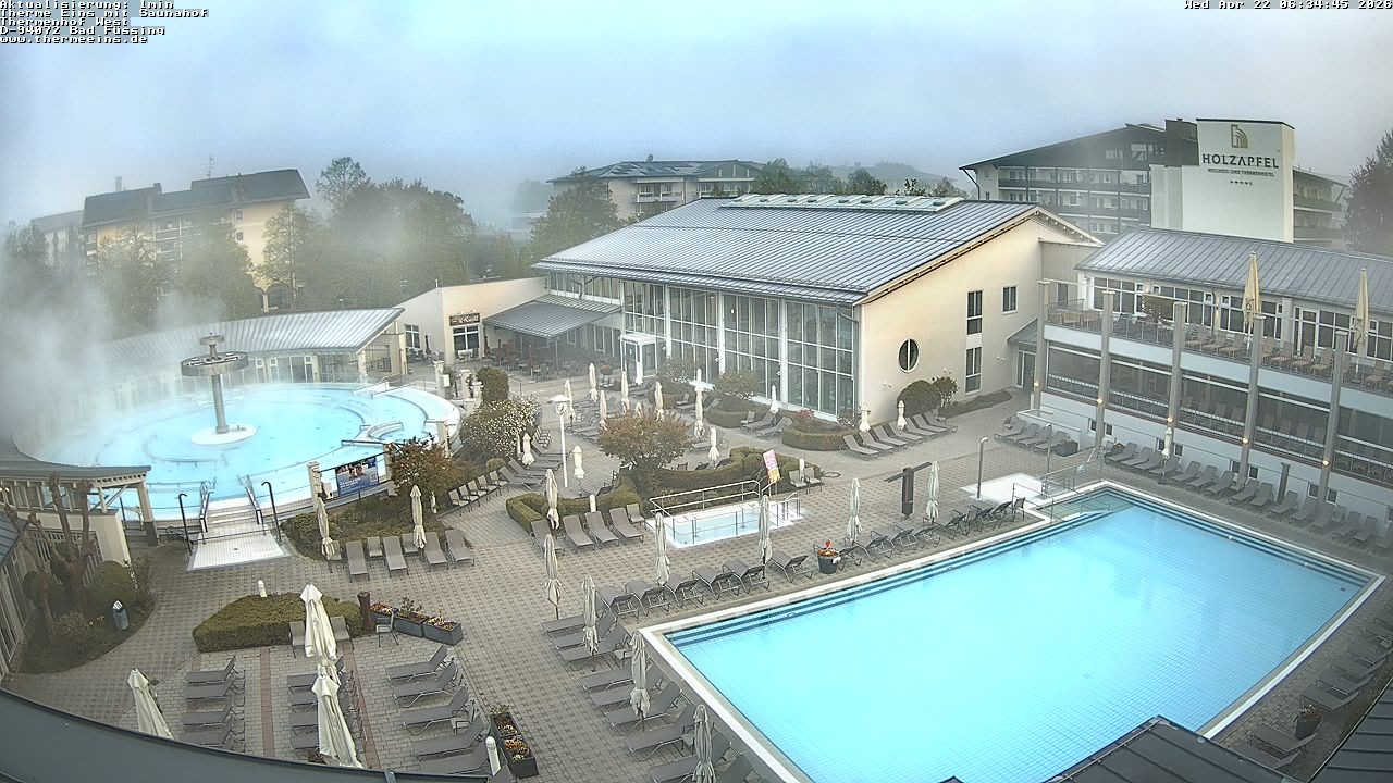 Archiv Foto Webcam Bad Füssing: Therme 1