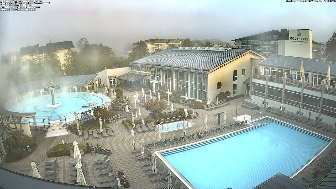 Archiv Foto Webcam Bad Füssing: Therme 1