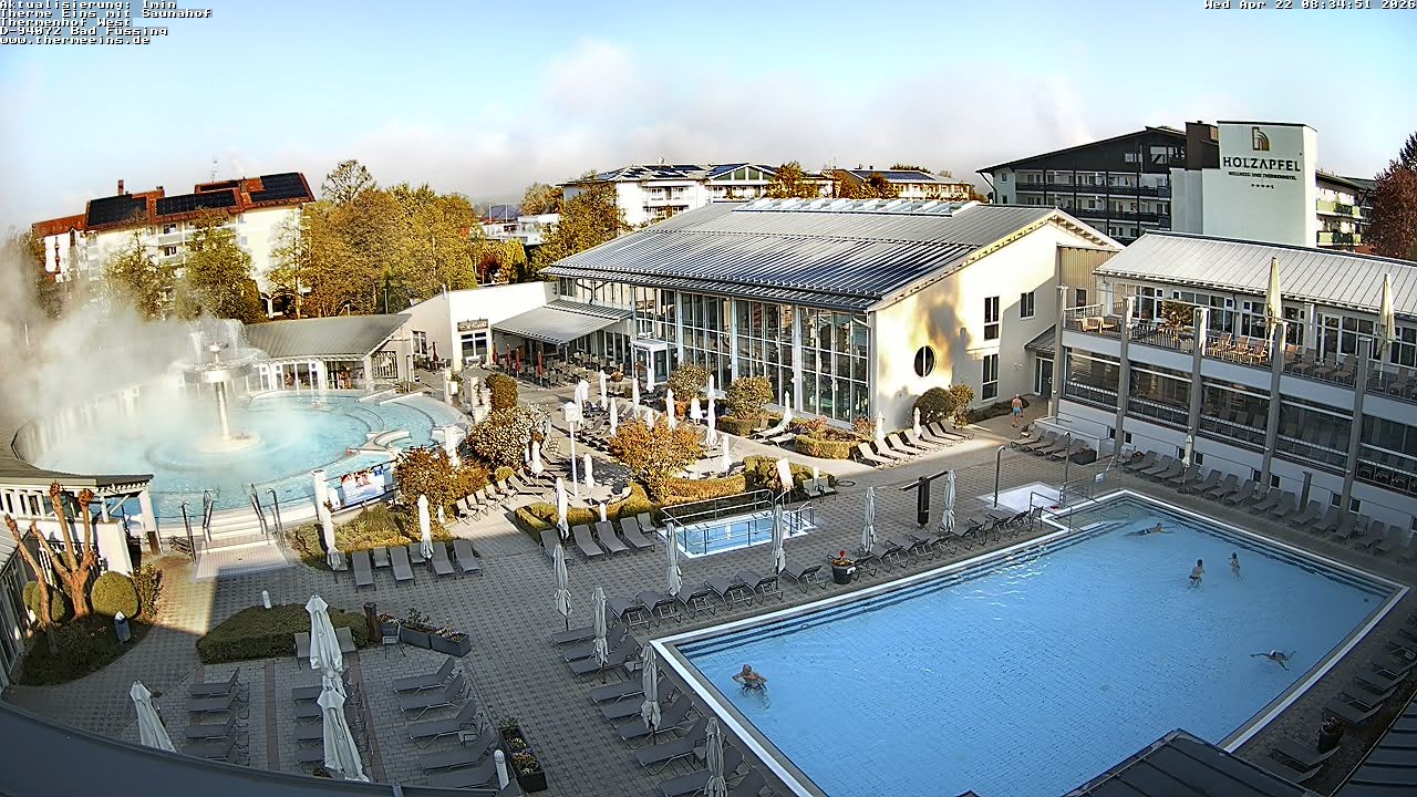 Archiv Foto Webcam Bad Füssing: Therme 1