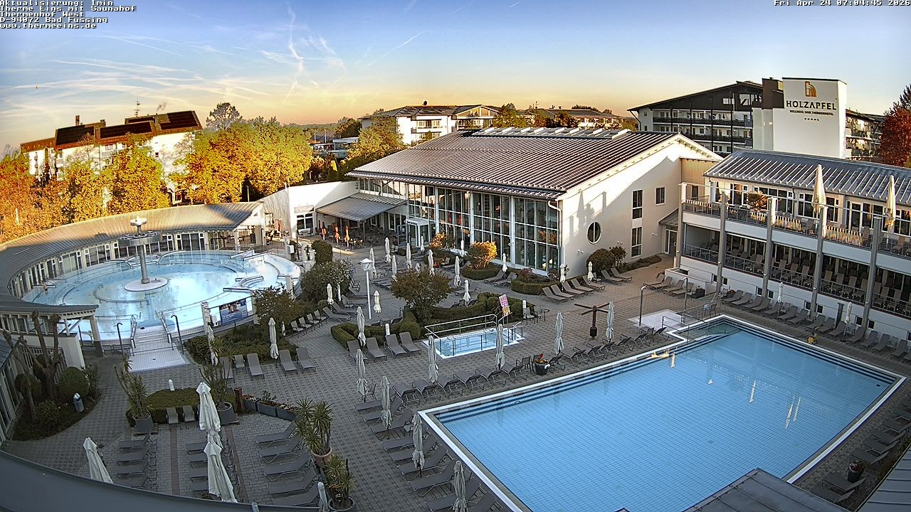 Archiv Foto Webcam Bad Füssing: Therme 1
