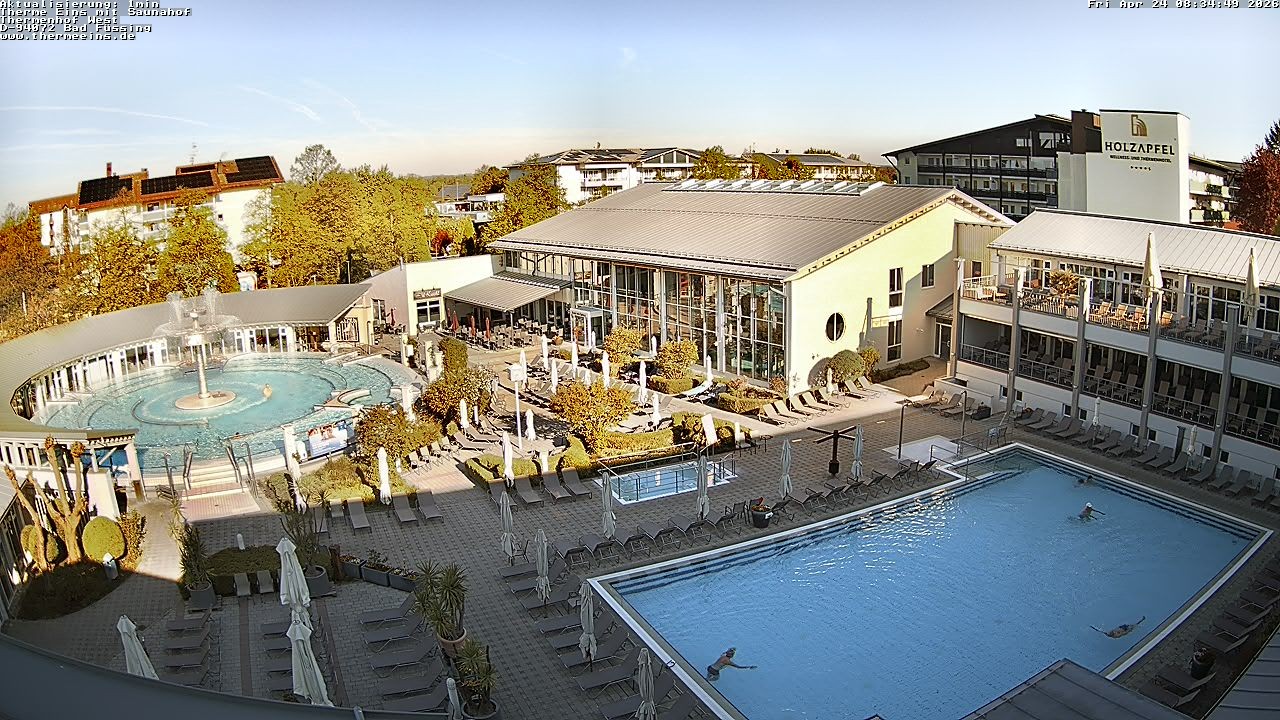 Archiv Foto Webcam Bad Füssing: Therme 1