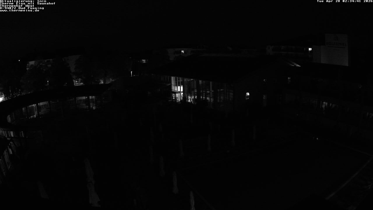 Archiv Foto Webcam Bad Füssing: Therme 1