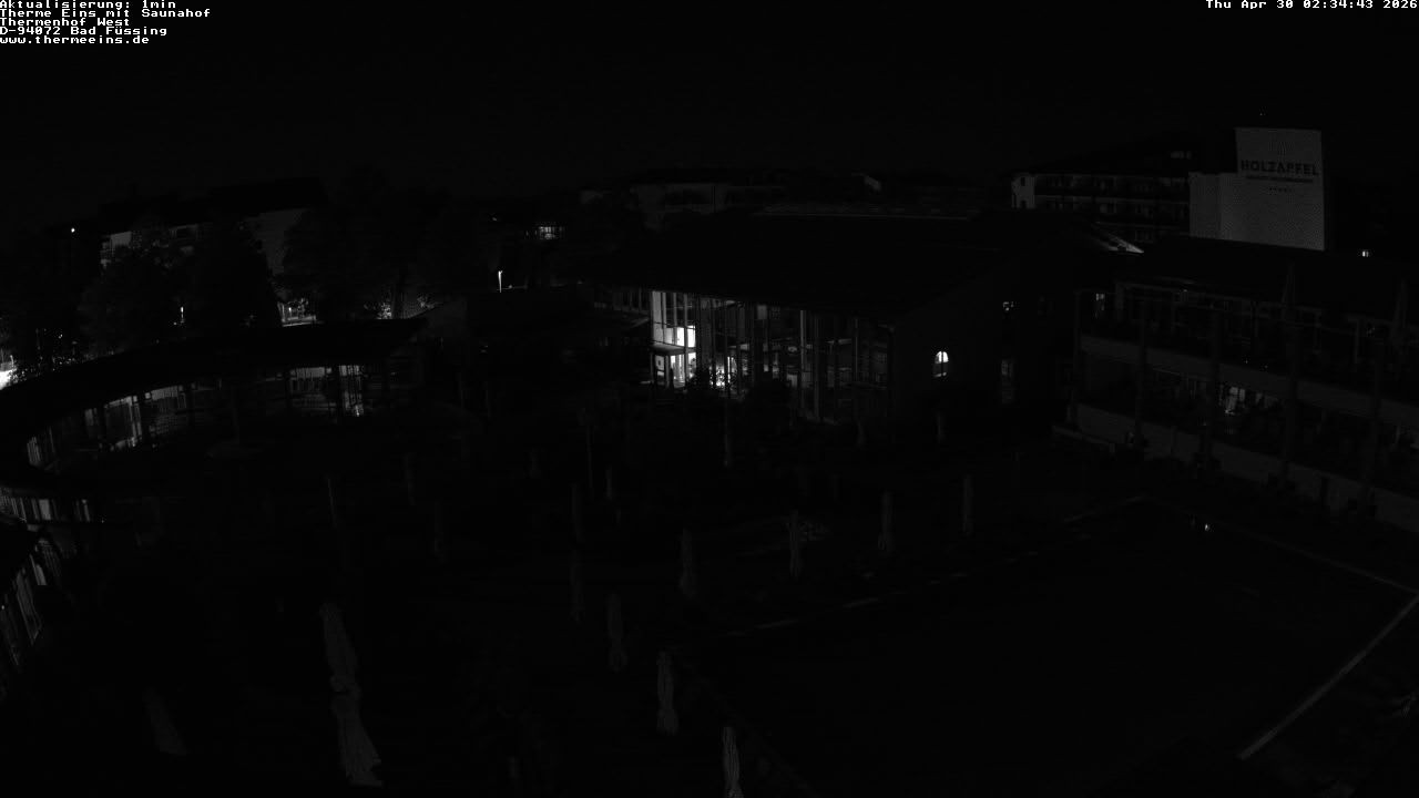 Archiv Foto Webcam Bad Füssing: Therme 1