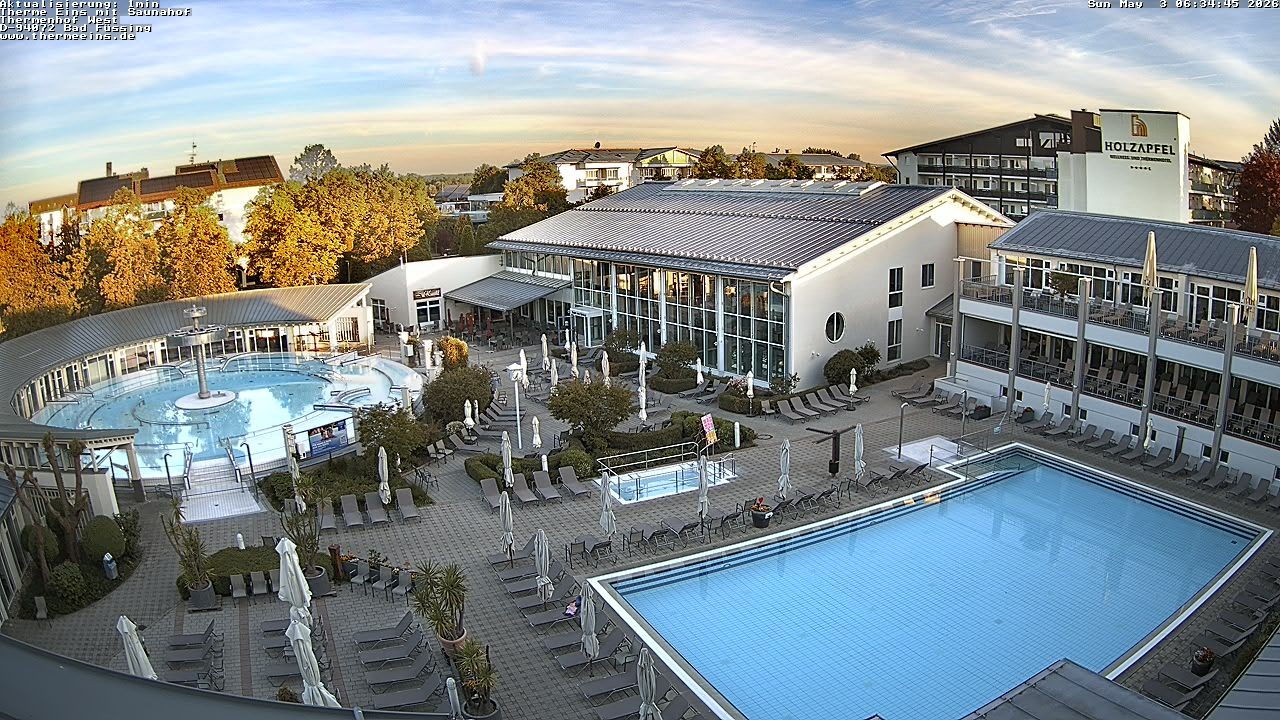 Archiv Foto Webcam Bad Füssing: Therme 1