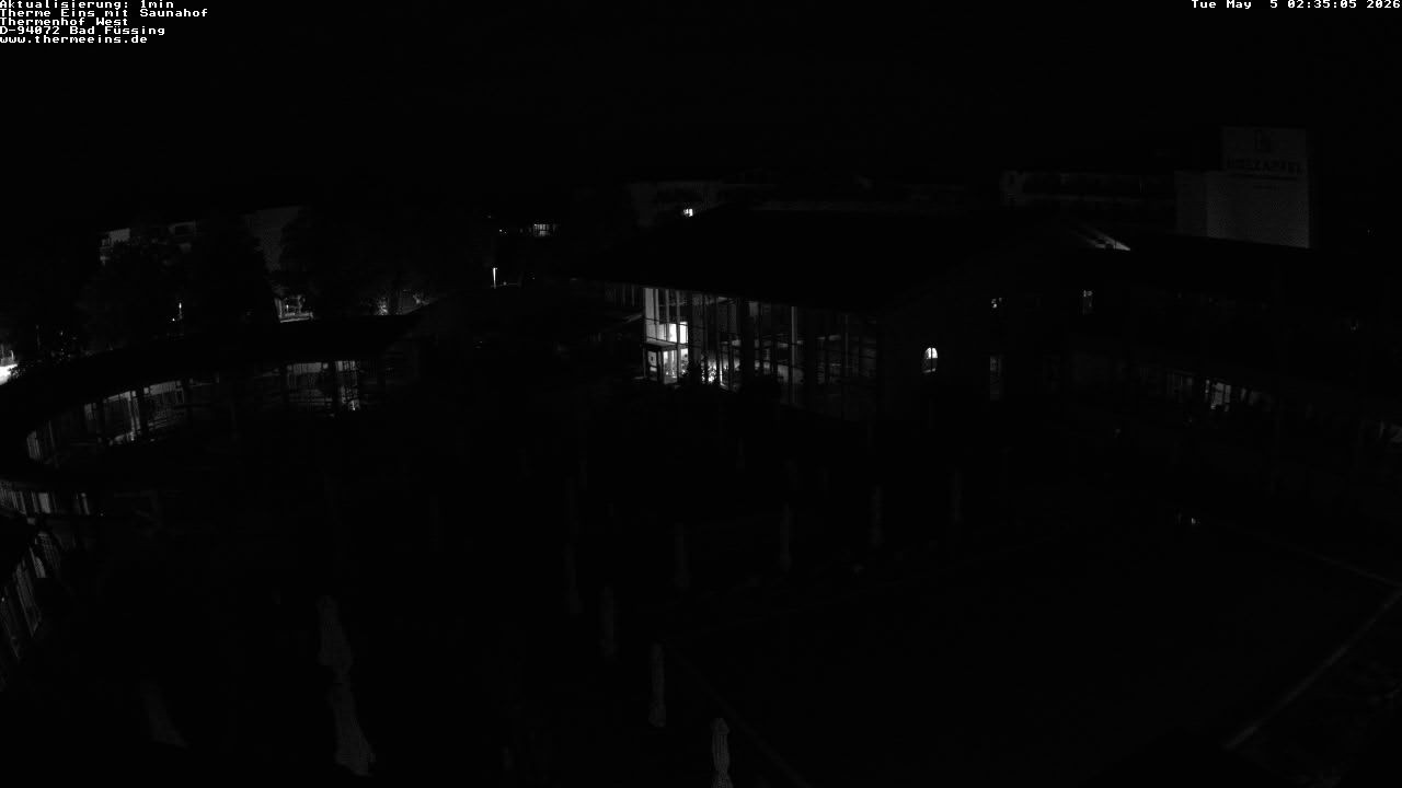 Archiv Foto Webcam Bad Füssing: Therme 1