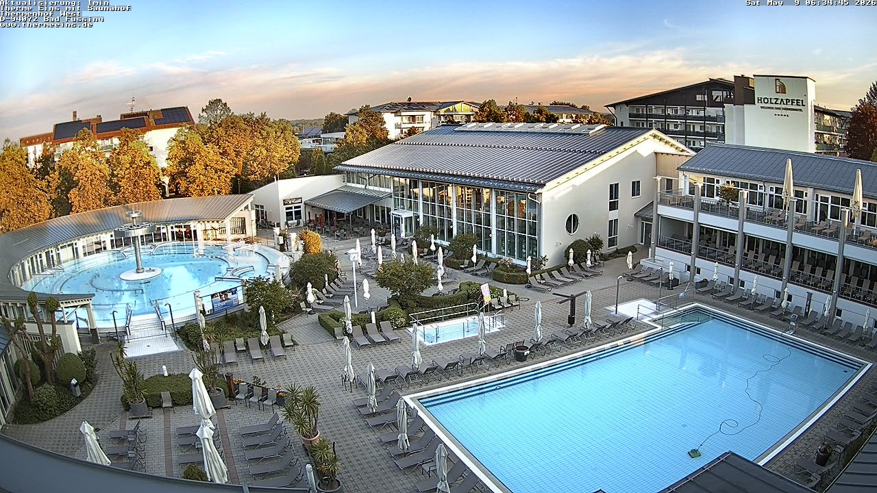 Archiv Foto Webcam Bad Füssing: Therme 1