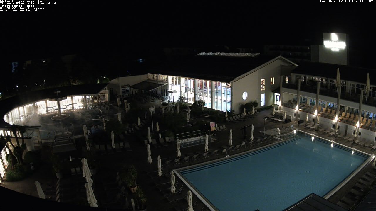 Archiv Foto Webcam Bad Füssing: Therme 1