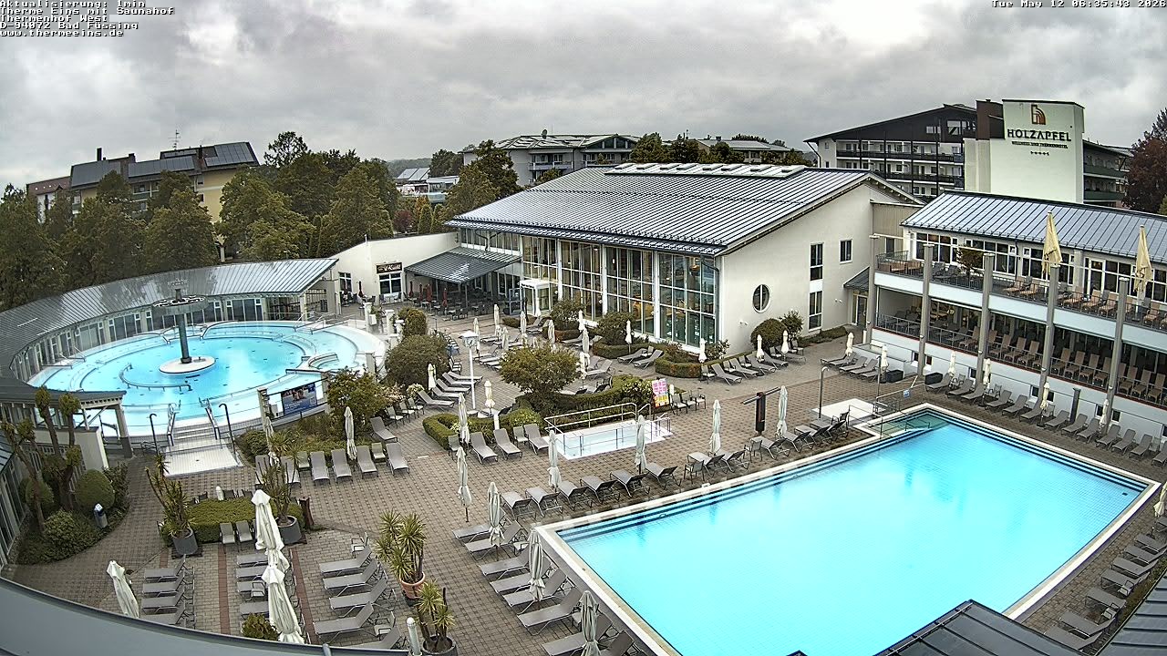 Archiv Foto Webcam Bad Füssing: Therme 1