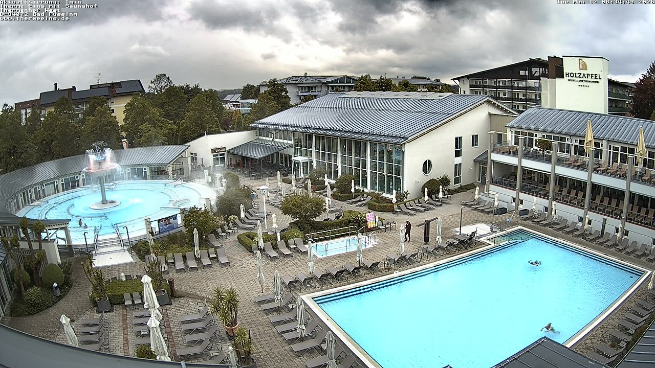 Archiv Foto Webcam Bad Füssing: Therme 1