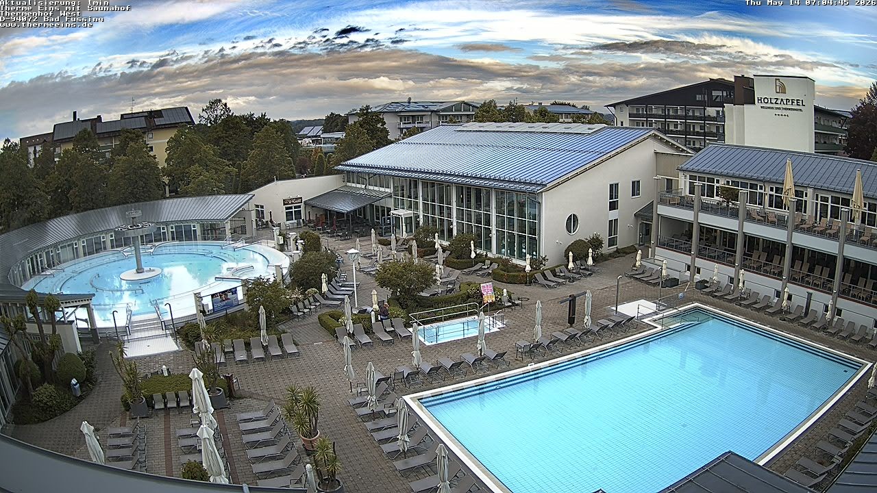 Archiv Foto Webcam Bad Füssing: Therme 1