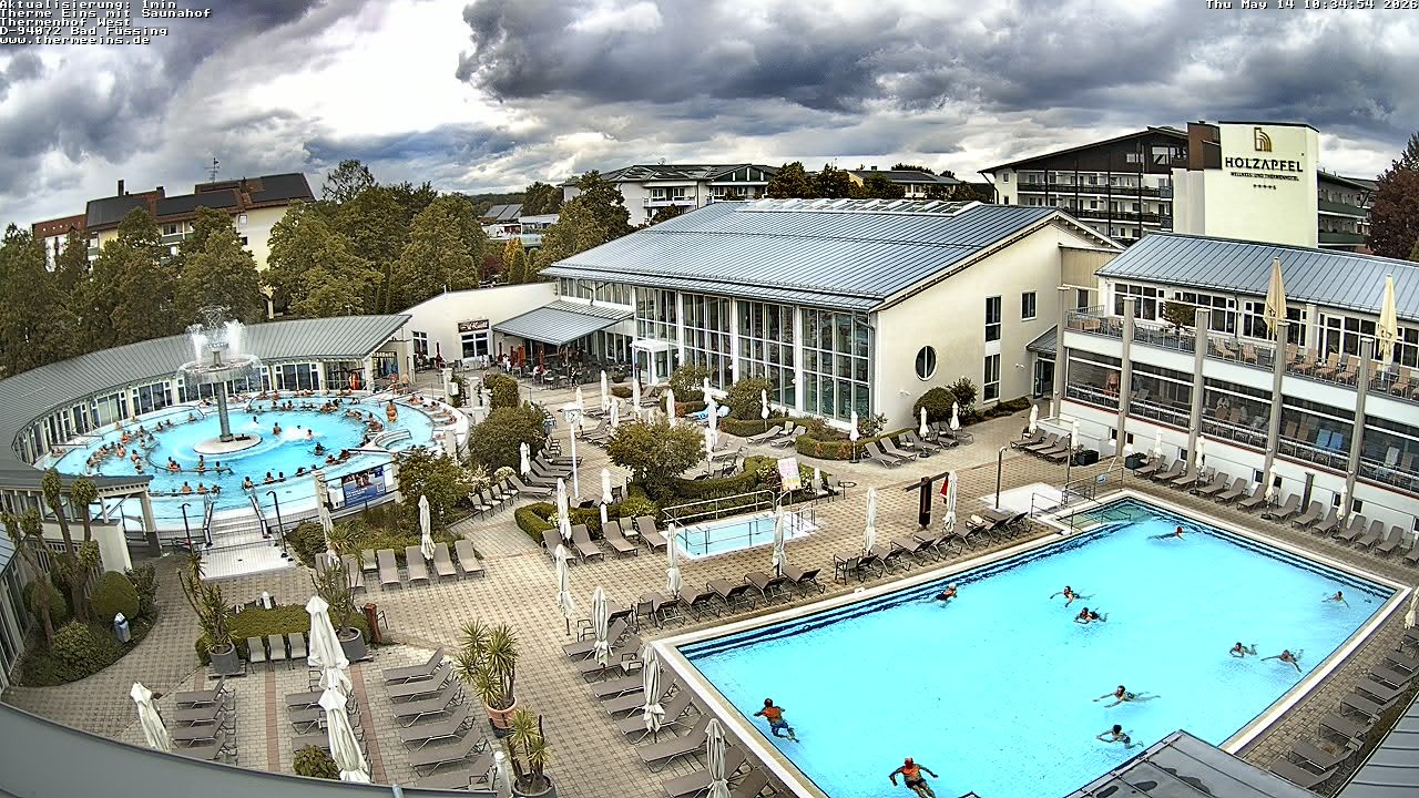 Archiv Foto Webcam Bad Füssing: Therme 1