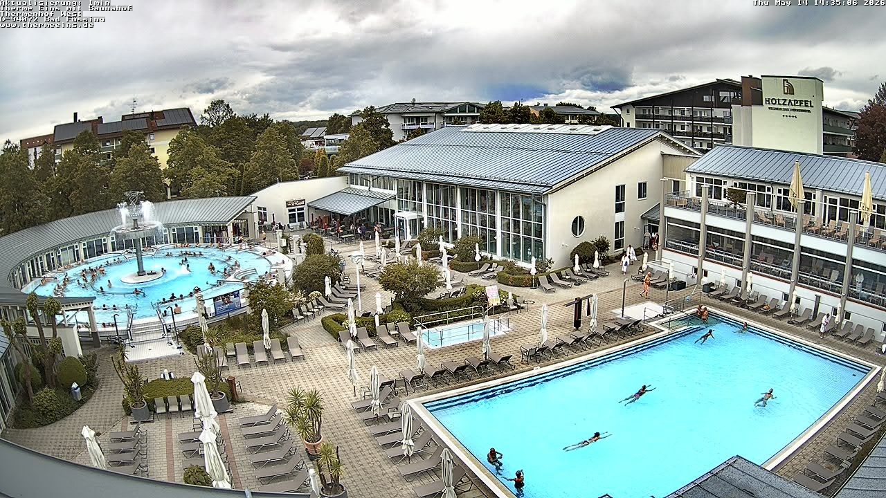 Archiv Foto Webcam Bad Füssing: Therme 1