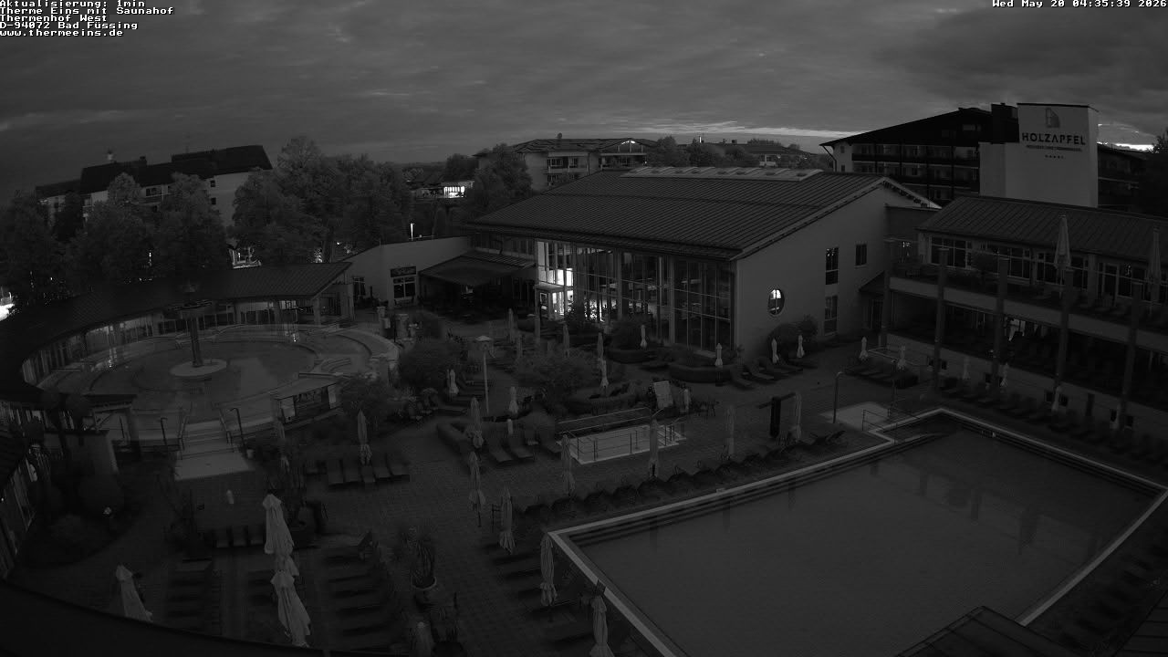 Archiv Foto Webcam Bad Füssing: Therme 1
