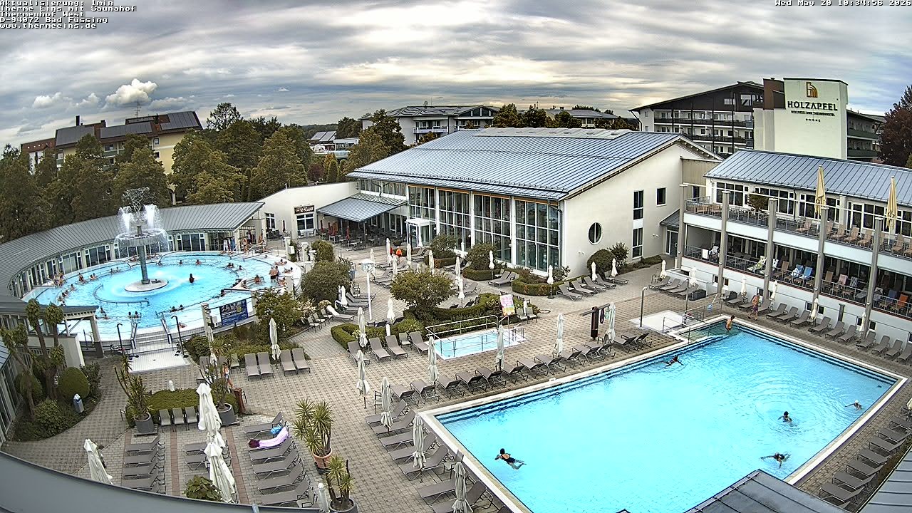 Archiv Foto Webcam Bad Füssing: Therme 1