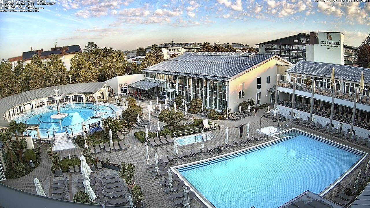 Archiv Foto Webcam Bad Füssing: Therme 1