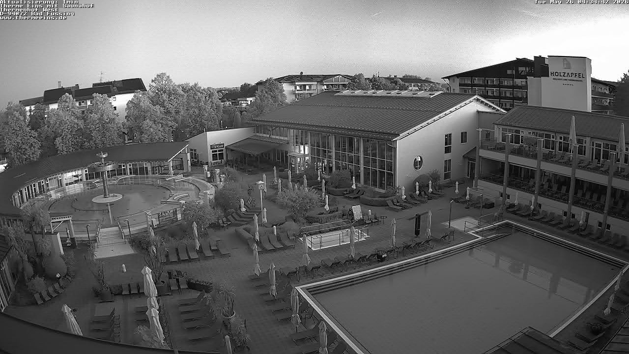 Archiv Foto Webcam Bad Füssing: Therme 1