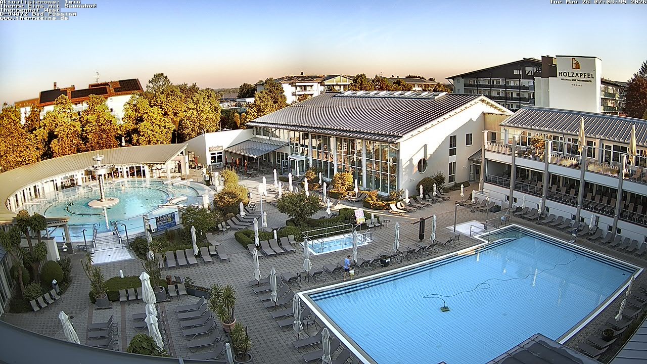 Archiv Foto Webcam Bad Füssing: Therme 1