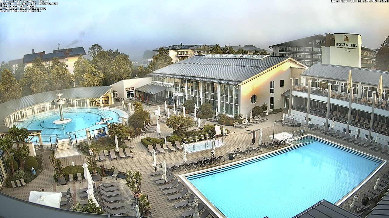 Archiv Foto Webcam Bad Füssing: Therme 1