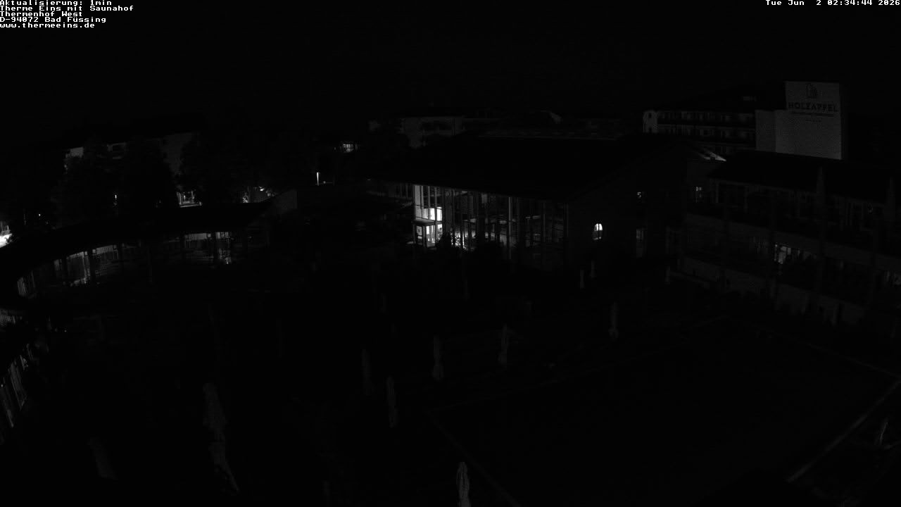 Archiv Foto Webcam Bad Füssing: Therme 1