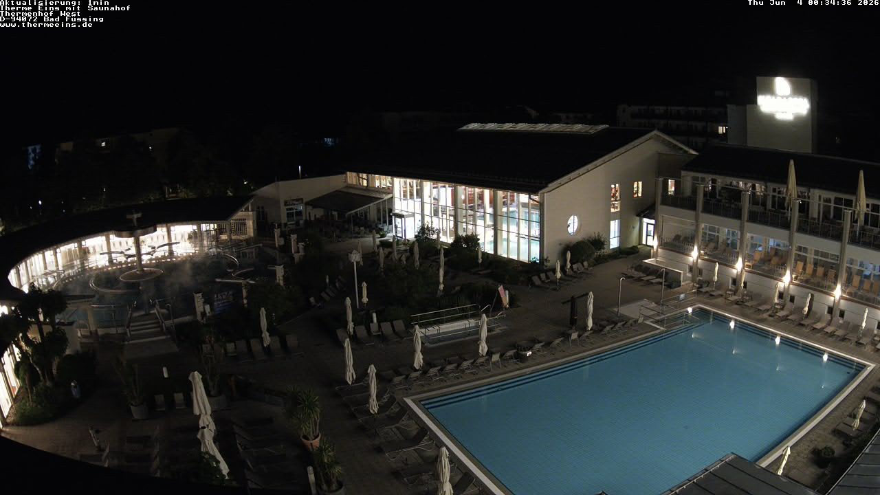 Archiv Foto Webcam Bad Füssing: Therme 1