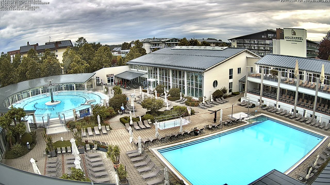 Archiv Foto Webcam Bad Füssing: Therme 1