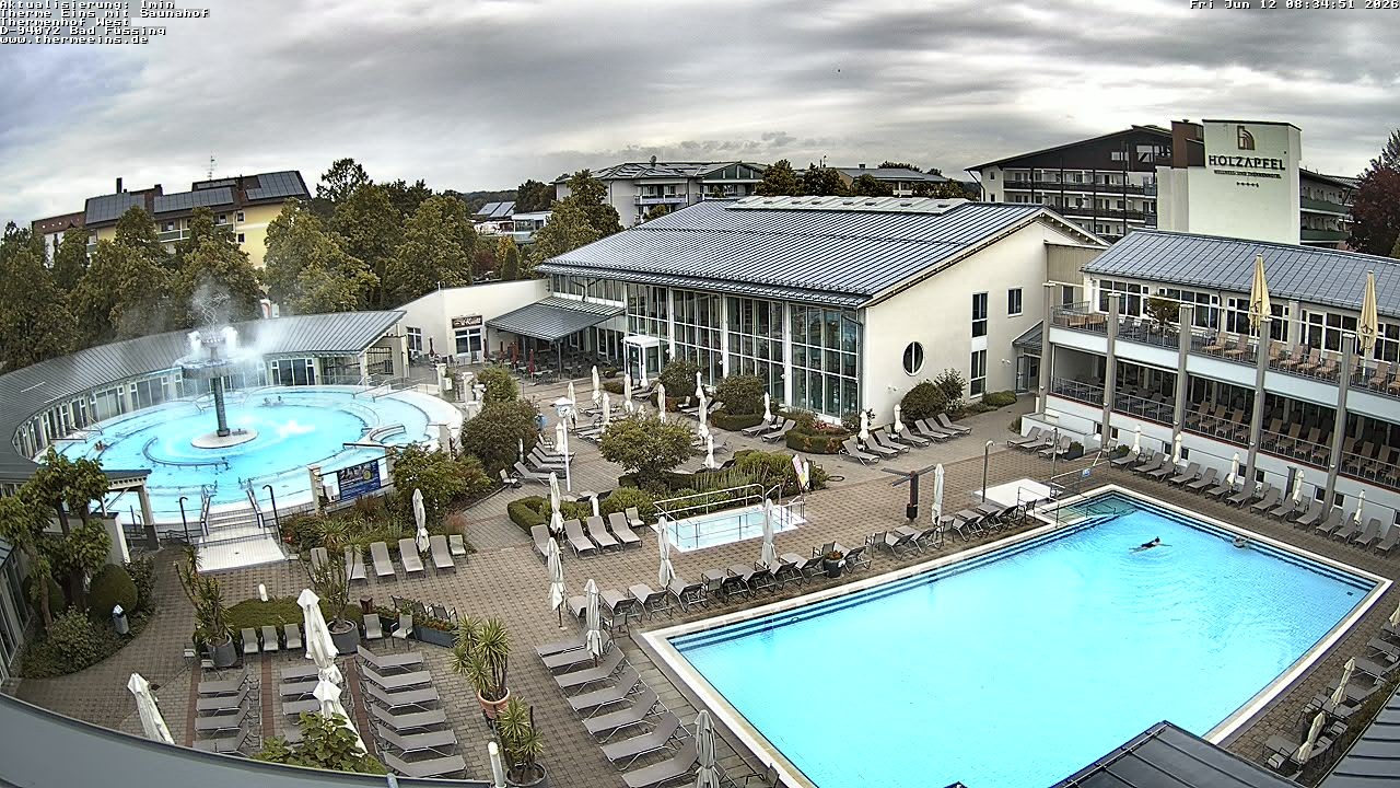 Archiv Foto Webcam Bad Füssing: Therme 1