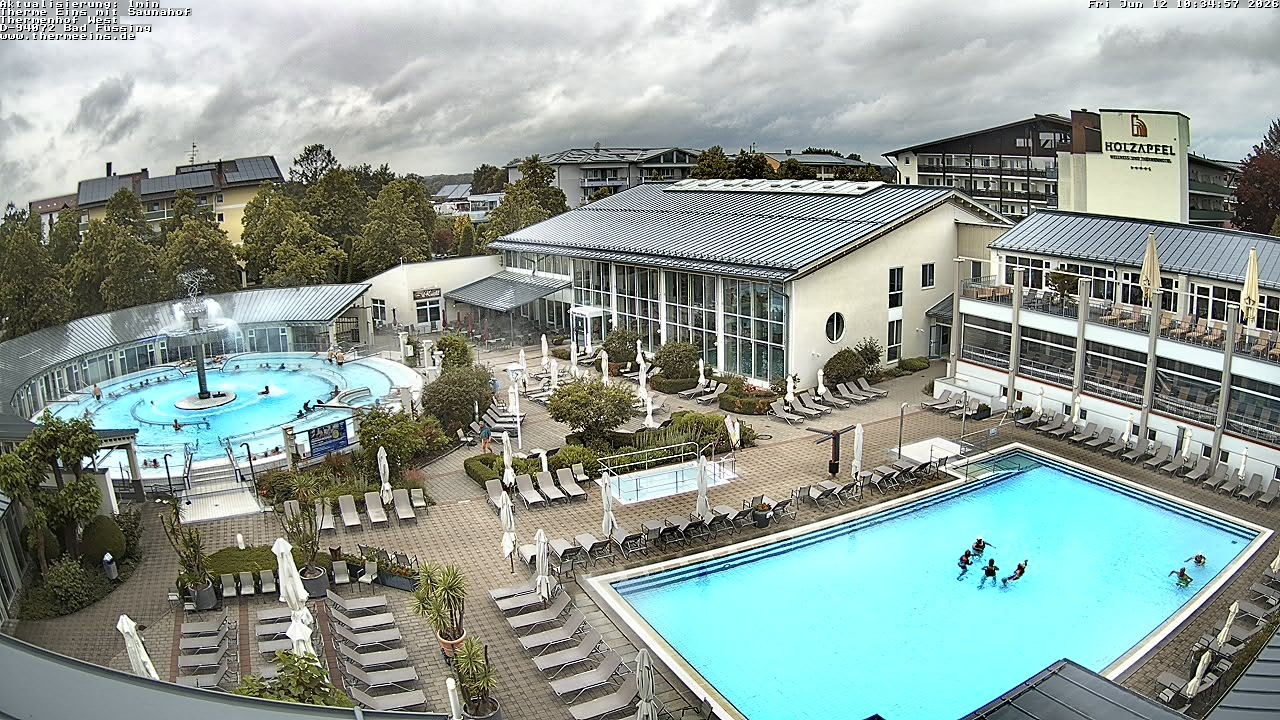 Archiv Foto Webcam Bad Füssing: Therme 1