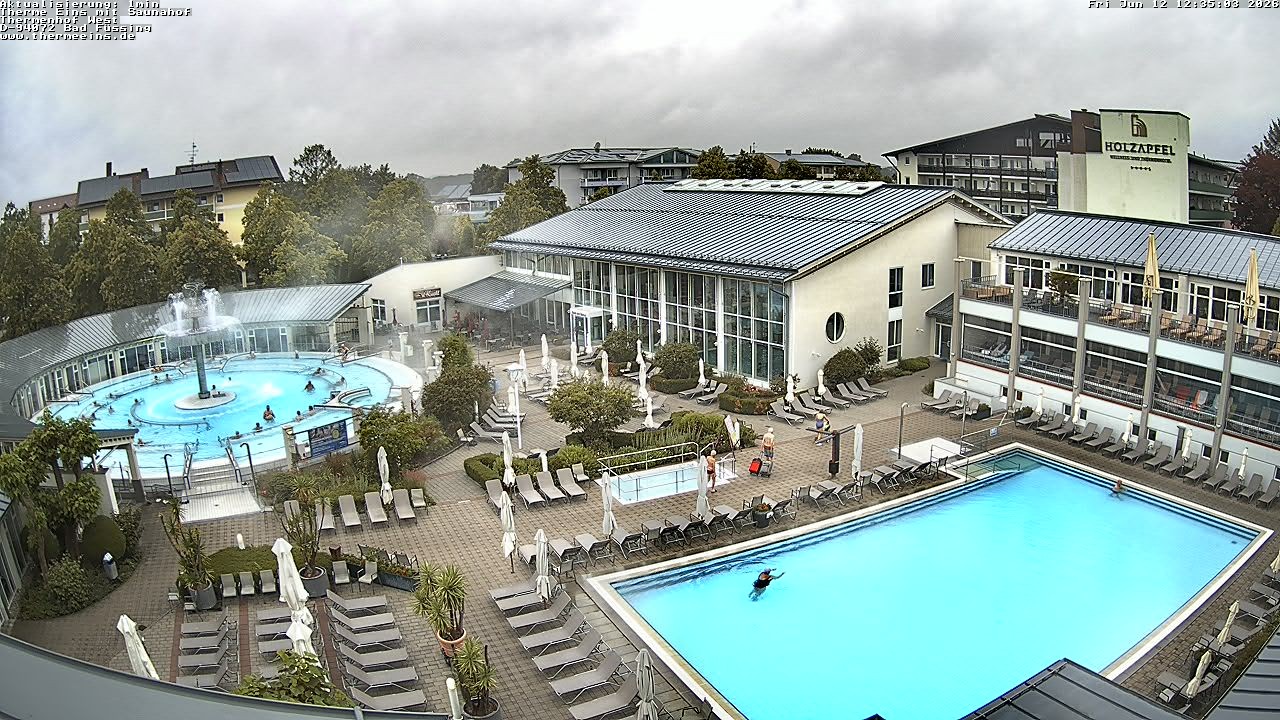Archiv Foto Webcam Bad Füssing: Therme 1