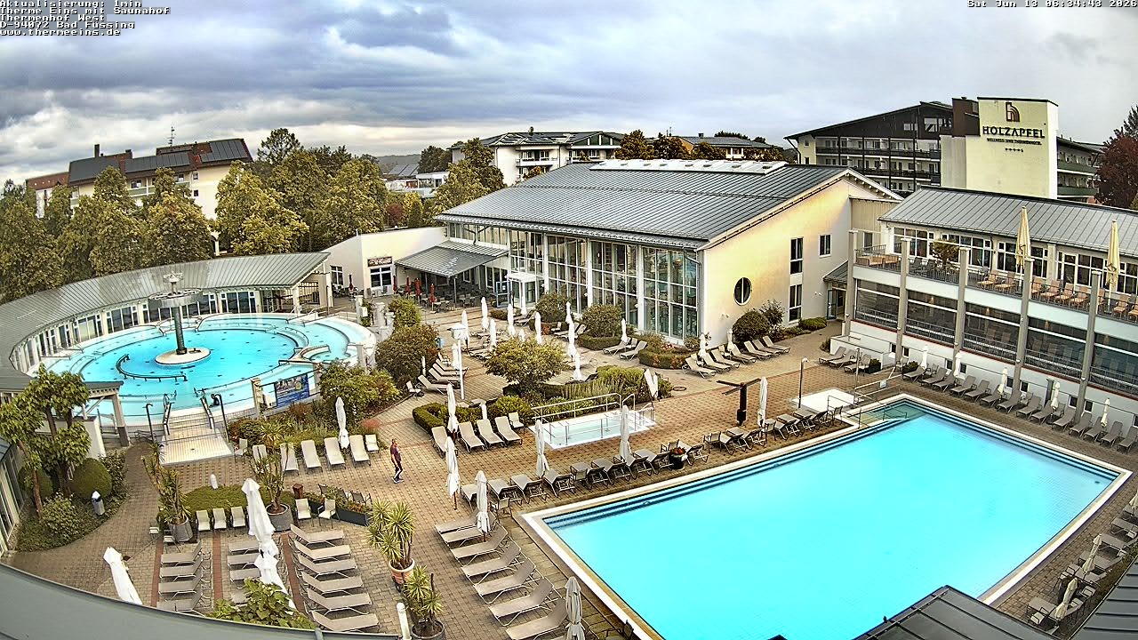 Archiv Foto Webcam Bad Füssing: Therme 1