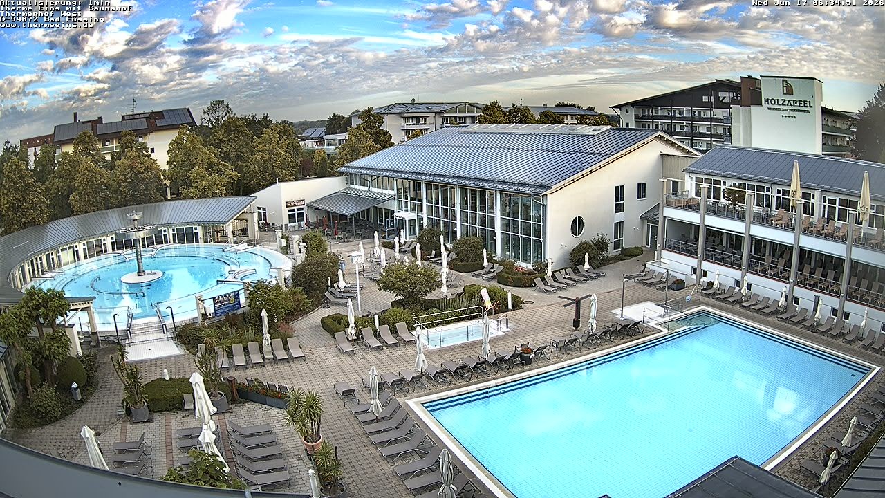 Archiv Foto Webcam Bad Füssing: Therme 1