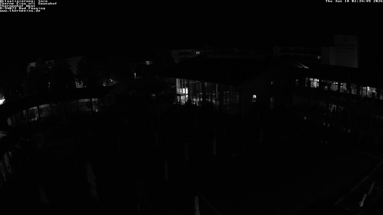 Archiv Foto Webcam Bad Füssing: Therme 1