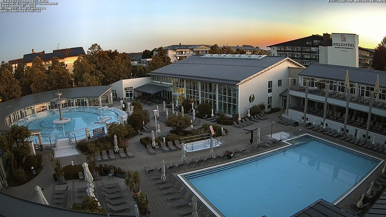 Archiv Foto Webcam Bad Füssing: Therme 1