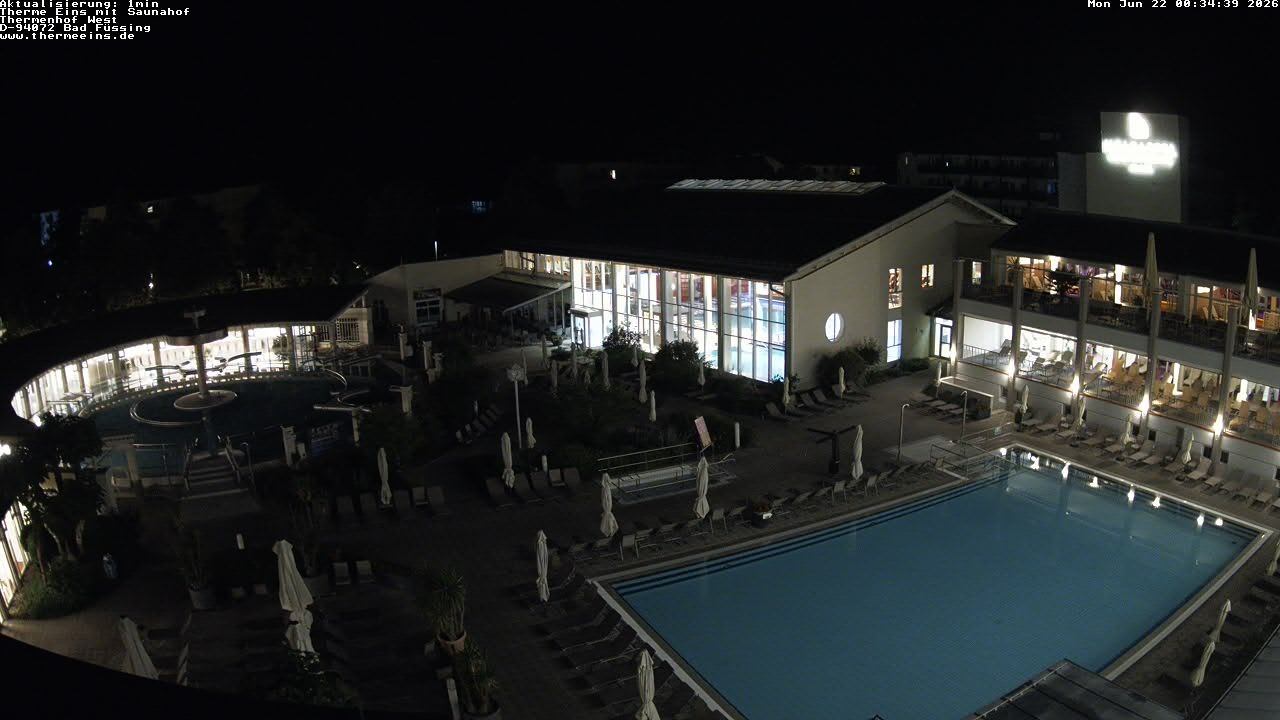 Archiv Foto Webcam Bad Füssing: Therme 1