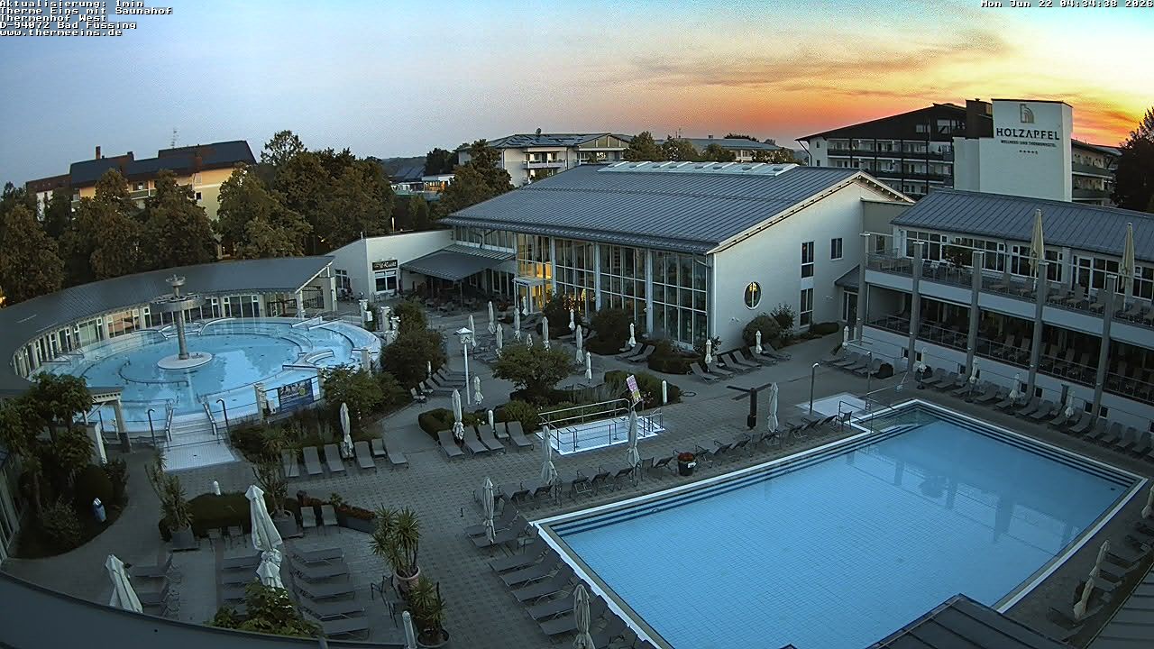 Archiv Foto Webcam Bad Füssing: Therme 1