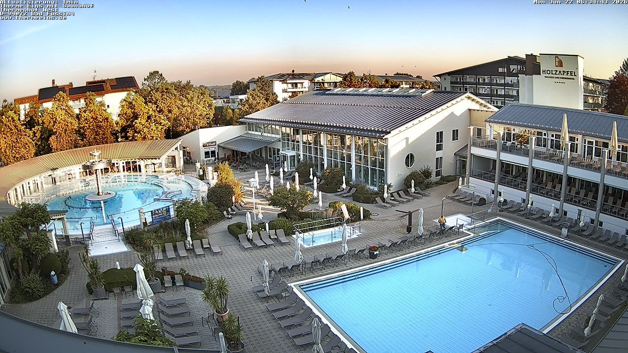 Archiv Foto Webcam Bad Füssing: Therme 1