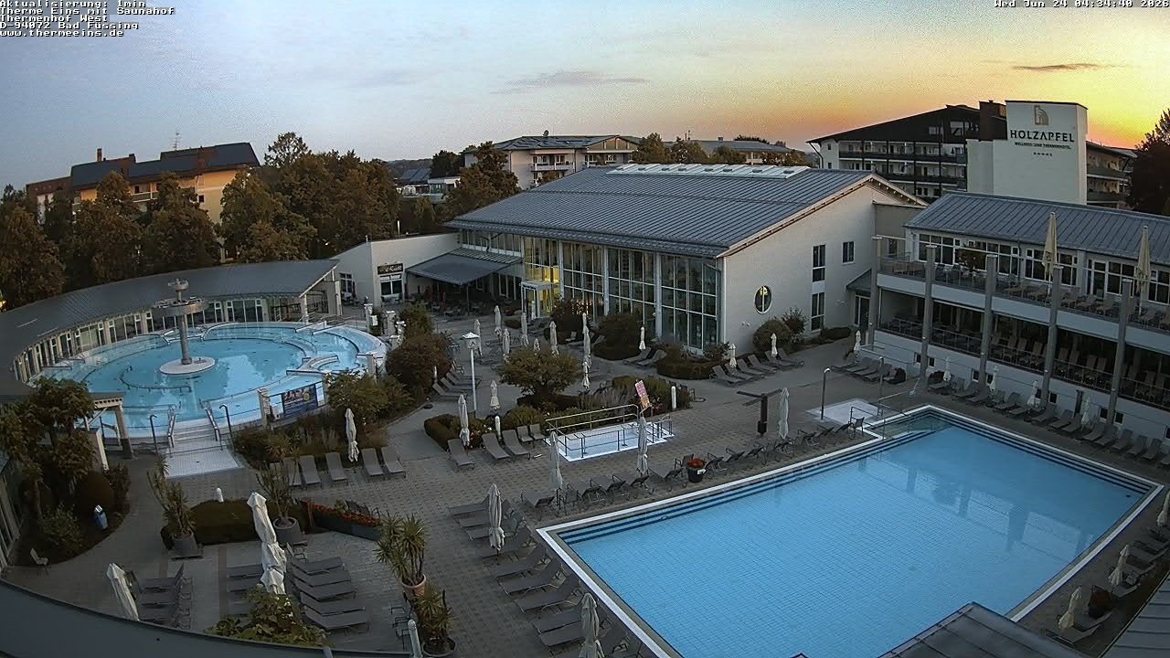 Archiv Foto Webcam Bad Füssing: Therme 1