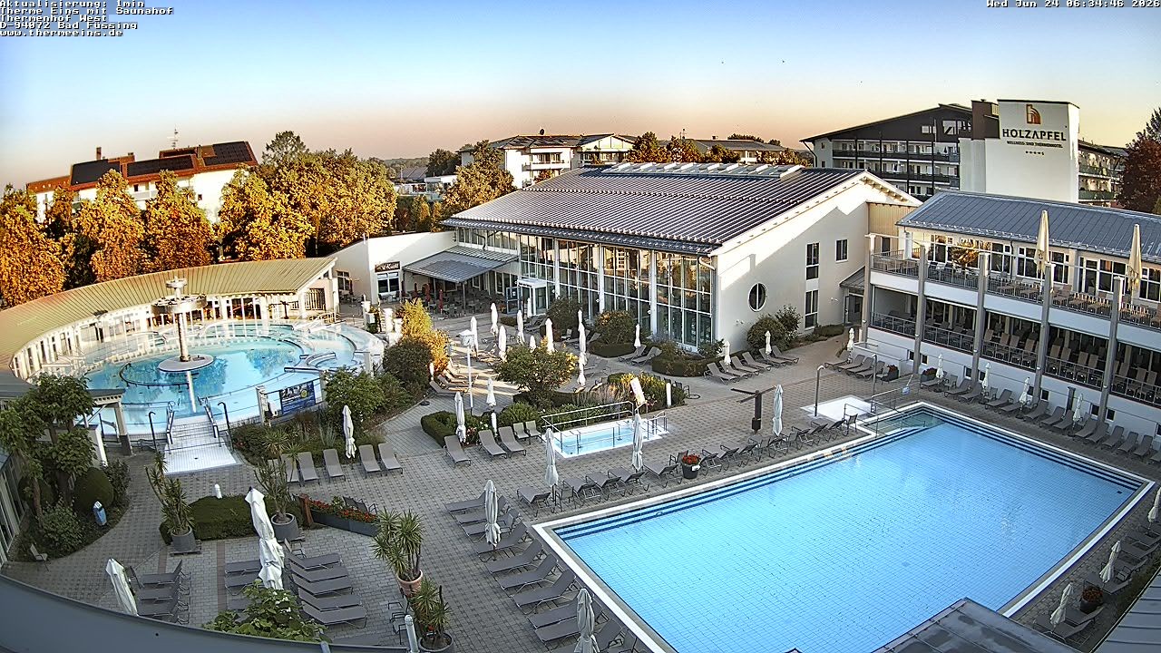 Archiv Foto Webcam Bad Füssing: Therme 1