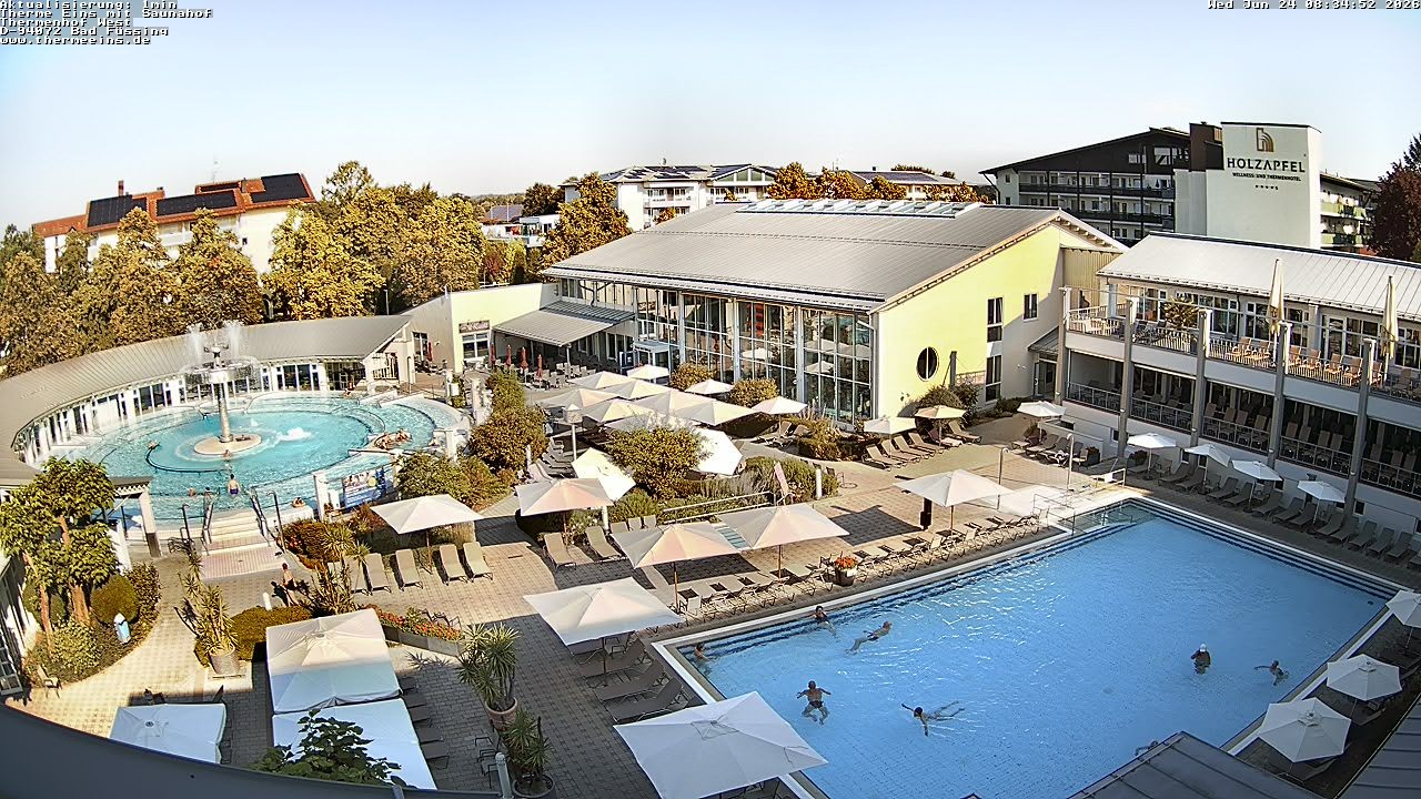 Archiv Foto Webcam Bad Füssing: Therme 1