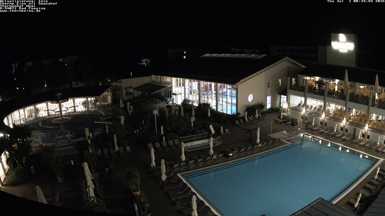 Archiv Foto Webcam Bad Füssing: Therme 1