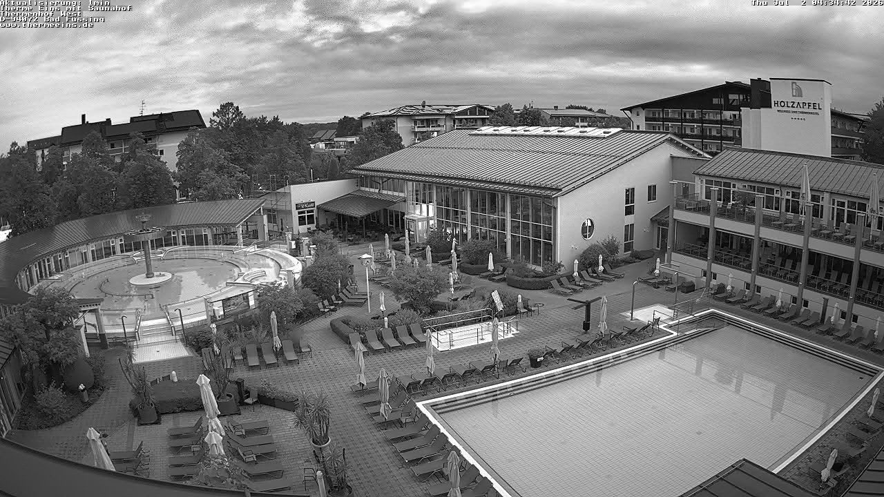 Archiv Foto Webcam Bad Füssing: Therme 1
