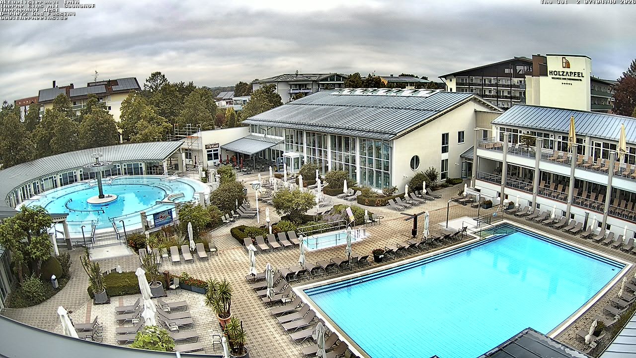 Archiv Foto Webcam Bad Füssing: Therme 1