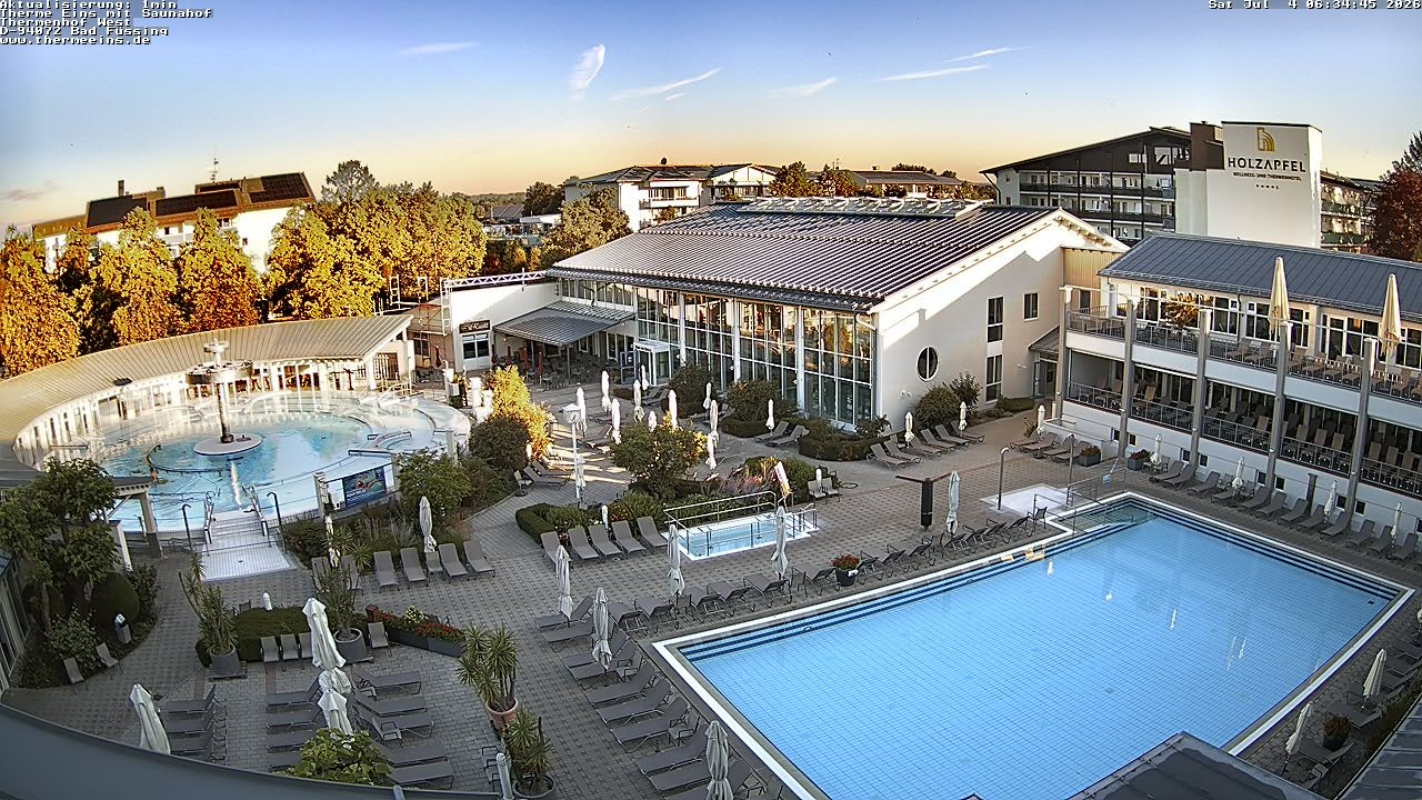 Archiv Foto Webcam Bad Füssing: Therme 1