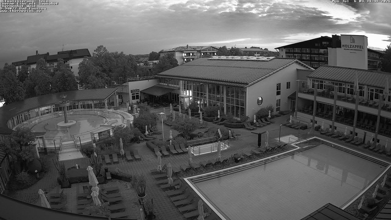 Archiv Foto Webcam Bad Füssing: Therme 1